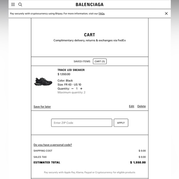 It’s a size 9.5 Balenciaga brand new , great condition - Picture 3 of 3